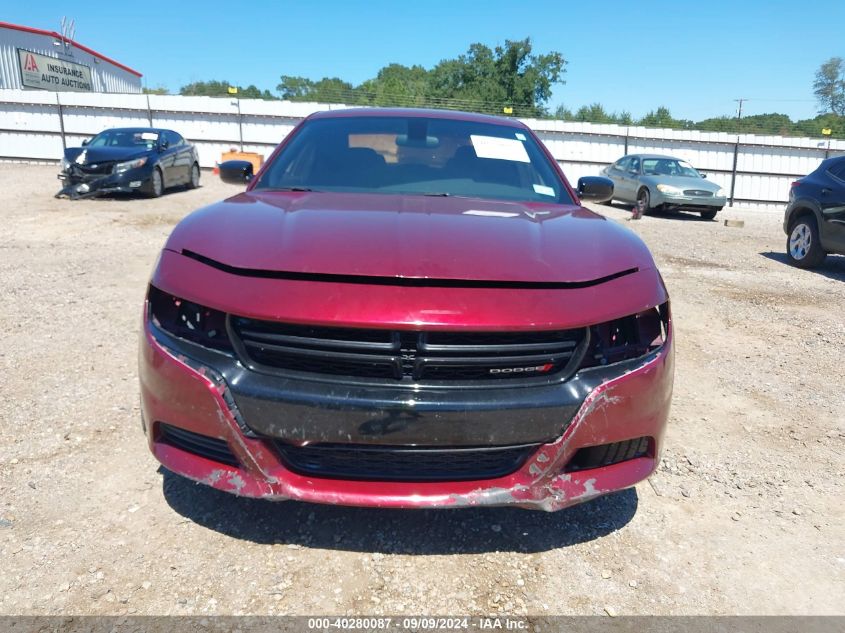 2018 Dodge Charger Sxt Rwd VIN: 2C3CDXBG2JH188008 Lot: 40280087