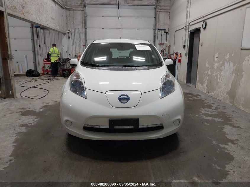 2013 Nissan Leaf S VIN: 1N4AZ0CP5DC420172 Lot: 40280090