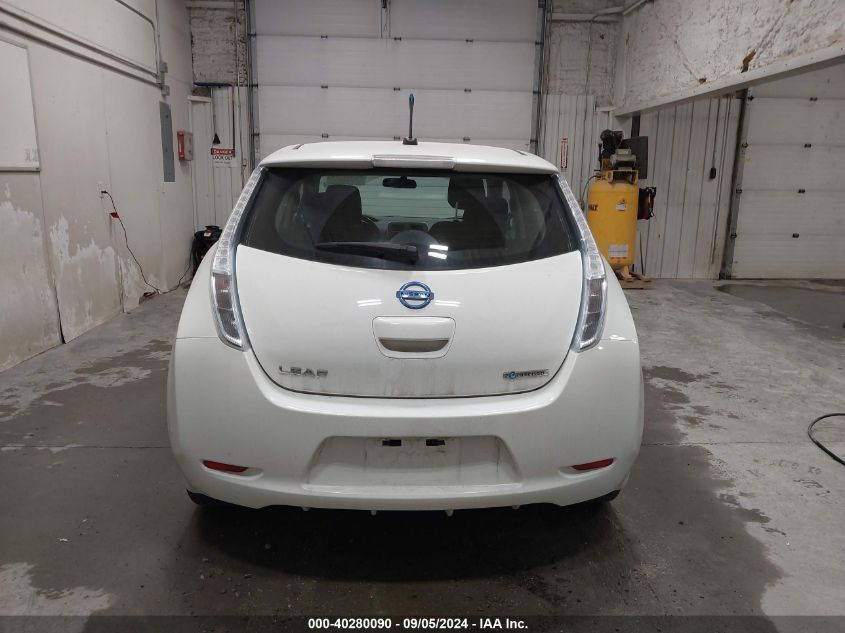 2013 Nissan Leaf S VIN: 1N4AZ0CP5DC420172 Lot: 40280090