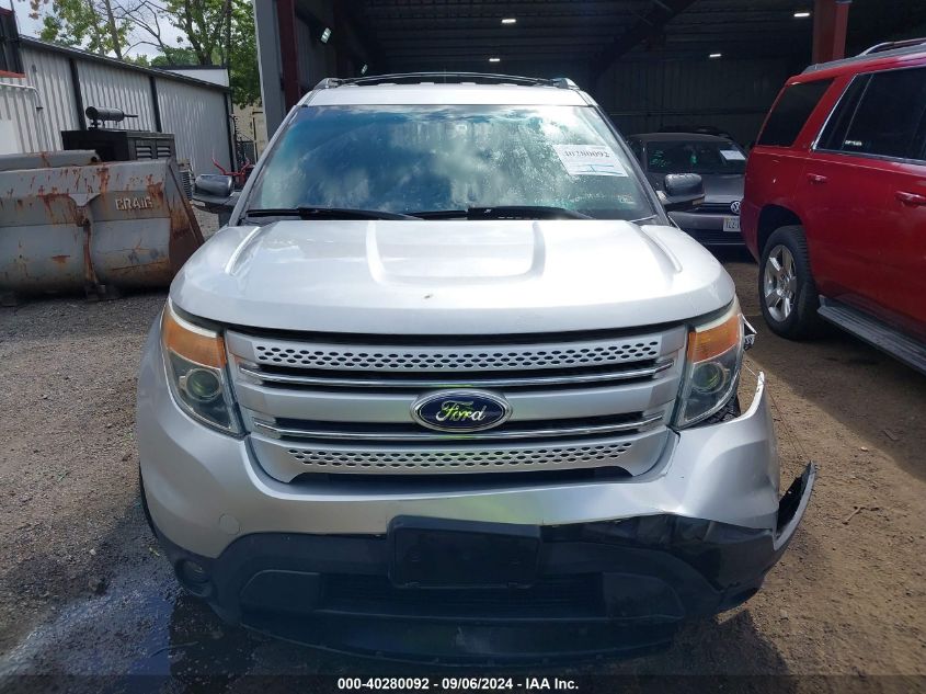 2013 Ford Explorer Xlt VIN: 1FM5K7D80DGB16297 Lot: 40280092