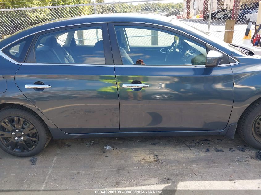 2016 Nissan Sentra Sv VIN: 3N1AB7AP1GL654718 Lot: 40280109