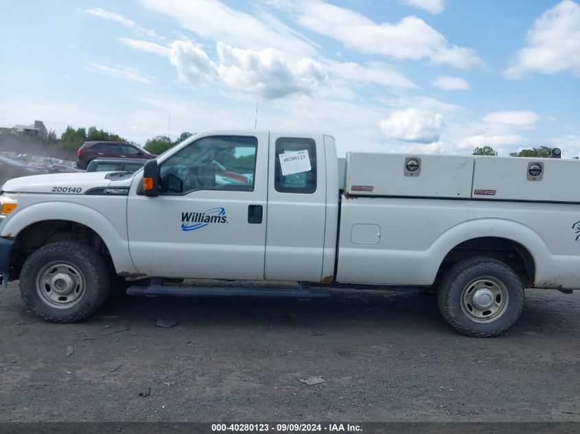 2015 Ford F-250 Xl VIN: 1FT7X2B61FEB25849 Lot: 40280123