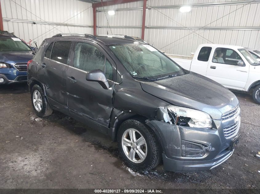 2016 Chevrolet Trax Lt VIN: 3GNCJLSB0GL270747 Lot: 40280127