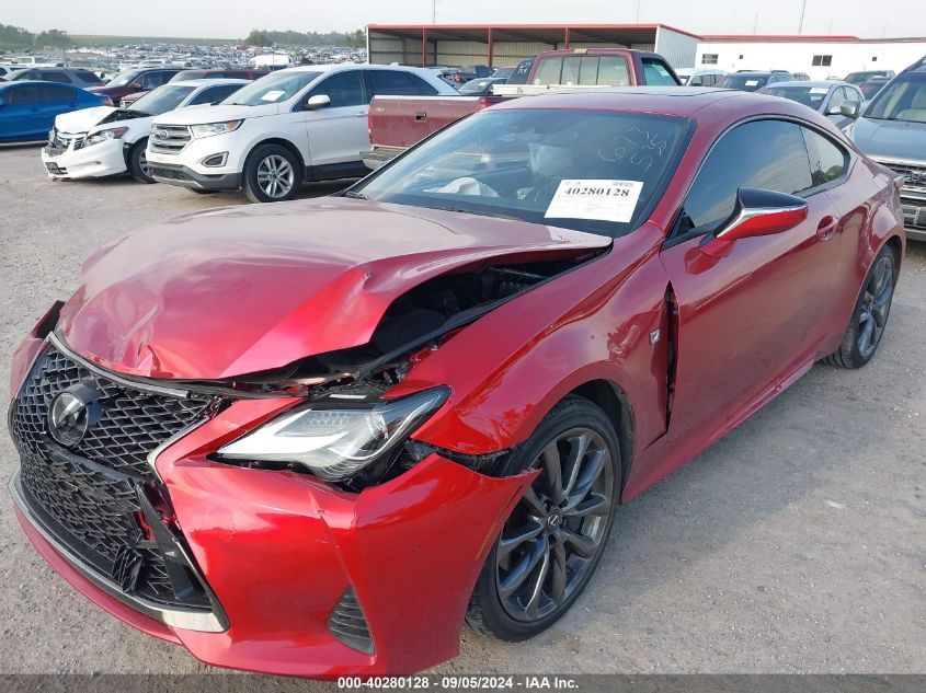 VIN JTHGZ5DC0N5011370 2022 Lexus RC, 350 F Sport no.2