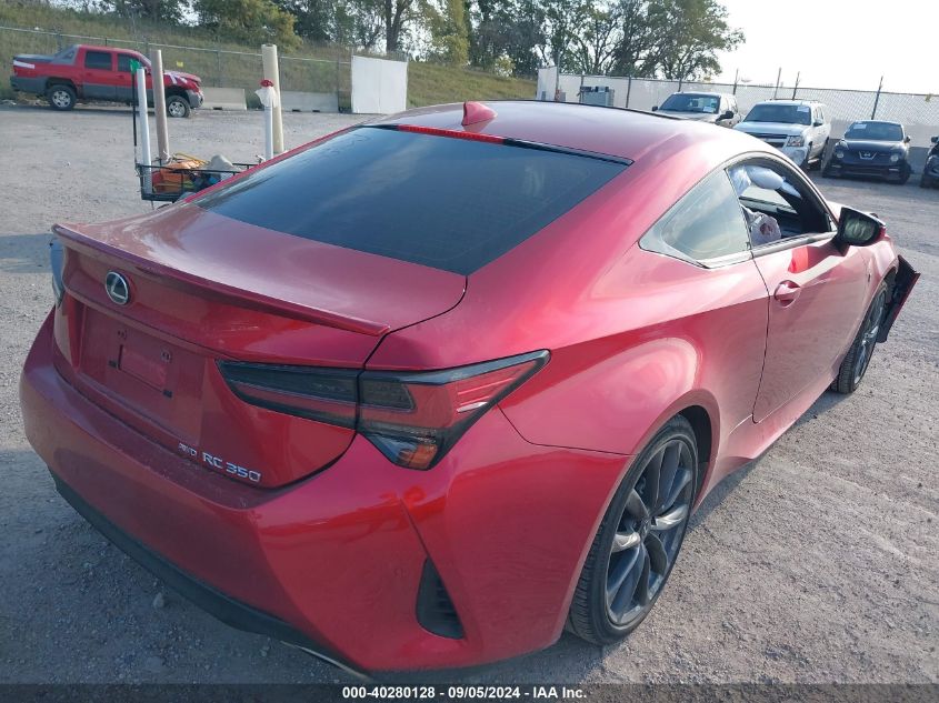 VIN JTHGZ5DC0N5011370 2022 Lexus RC, 350 F Sport no.4