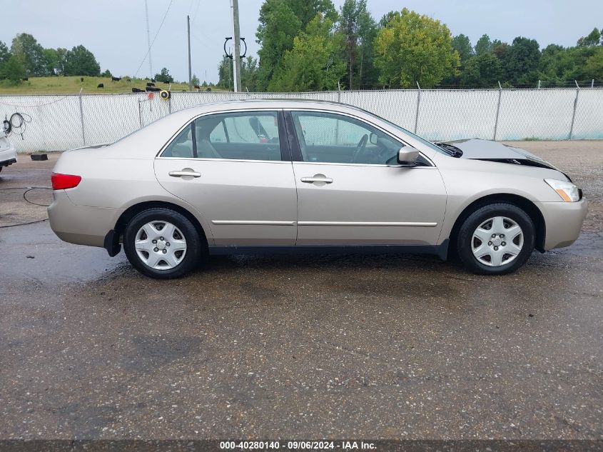 2005 Honda Accord 2.4 Lx VIN: 3HGCM56495G702637 Lot: 40280140