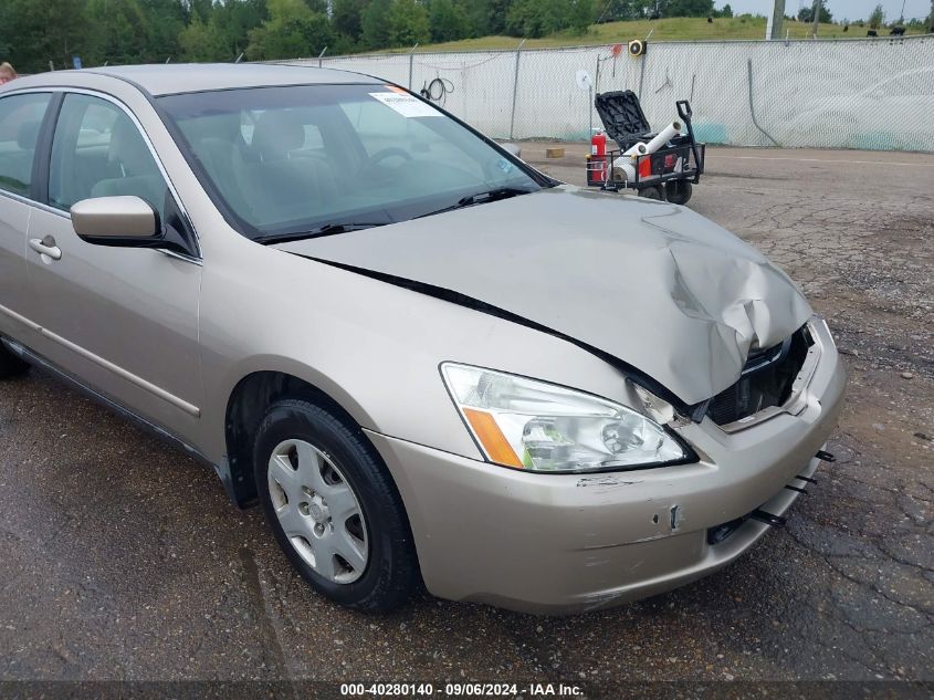 2005 Honda Accord 2.4 Lx VIN: 3HGCM56495G702637 Lot: 40280140