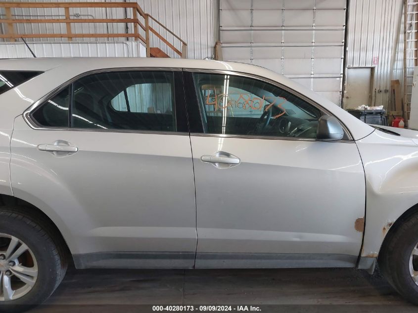 2013 Chevrolet Equinox Ls VIN: 1GNFLCEK5DZ124559 Lot: 40280173