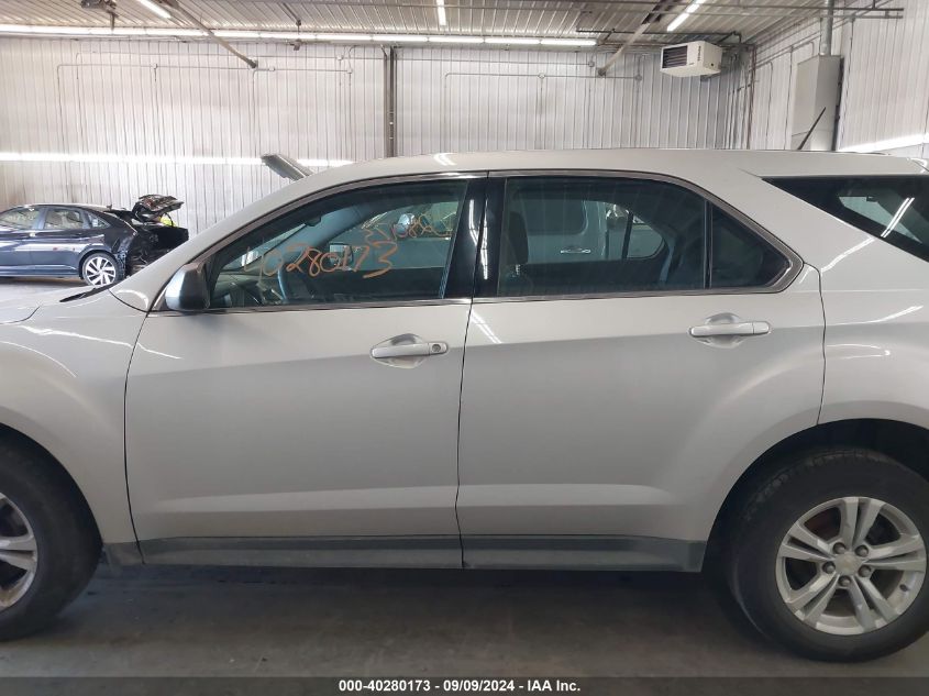 2013 Chevrolet Equinox Ls VIN: 1GNFLCEK5DZ124559 Lot: 40280173