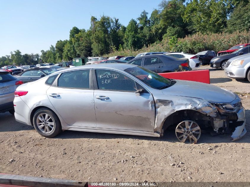 2019 Kia Optima Lx VIN: 5XXGT4L32KG286325 Lot: 40280180