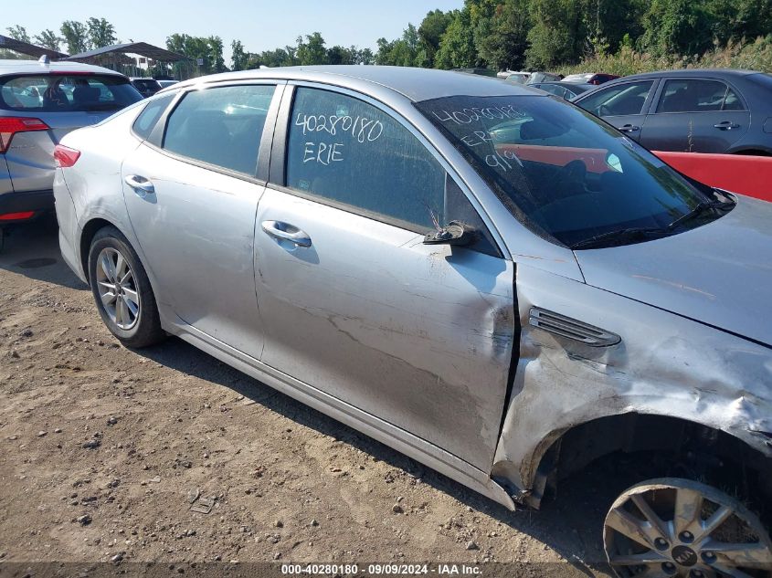 2019 Kia Optima Lx VIN: 5XXGT4L32KG286325 Lot: 40280180