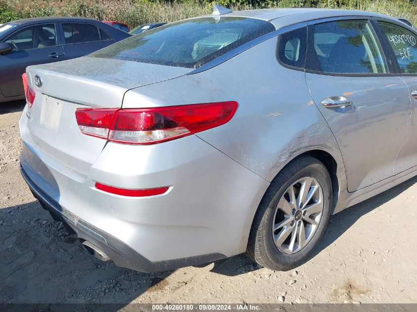 2019 Kia Optima Lx VIN: 5XXGT4L32KG286325 Lot: 40280180