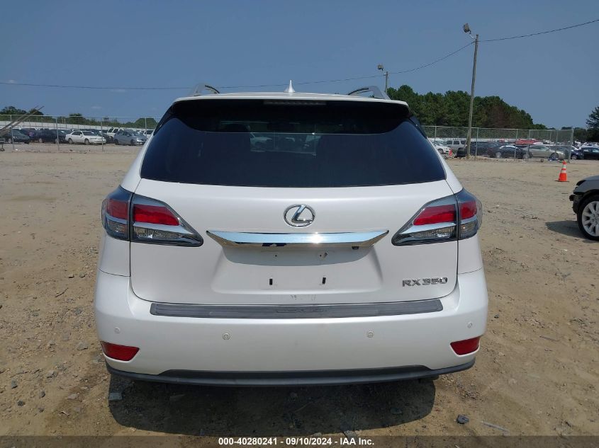 2015 Lexus Rx 350 VIN: 2T2ZK1BA9FC154598 Lot: 40280241