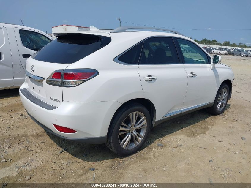 VIN 2T2ZK1BA9FC154598 2015 Lexus RX, 350 no.4