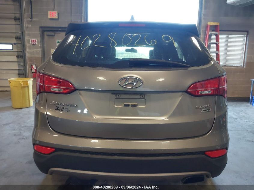 2015 Hyundai Santa Fe Sport 2.4L VIN: 5XYZTDLB6FG279248 Lot: 40280269