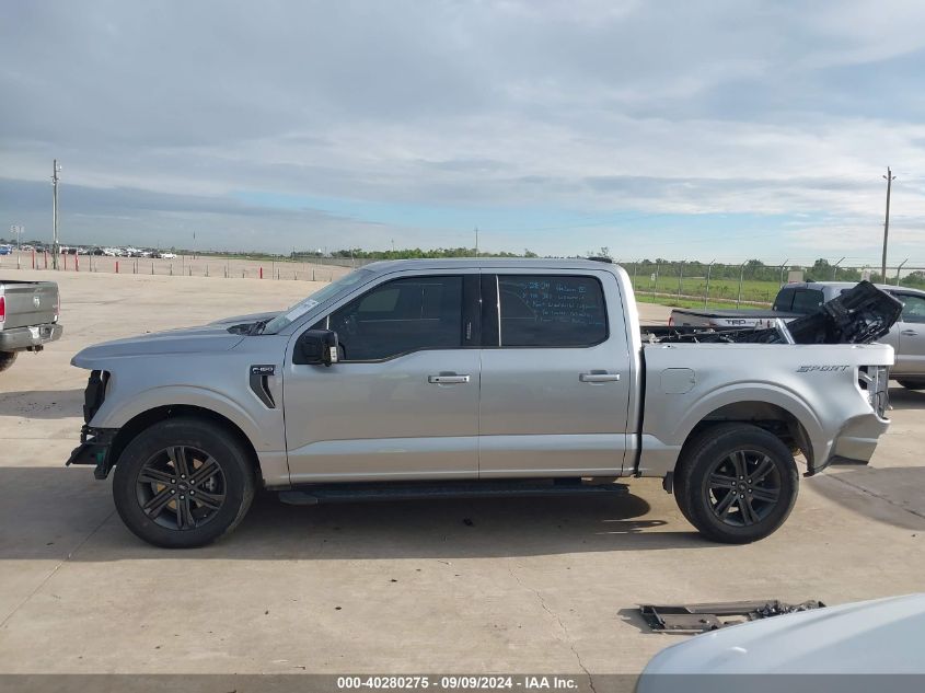 2022 Ford F-150 Xlt VIN: 1FTEW1C52NKE58989 Lot: 40280275