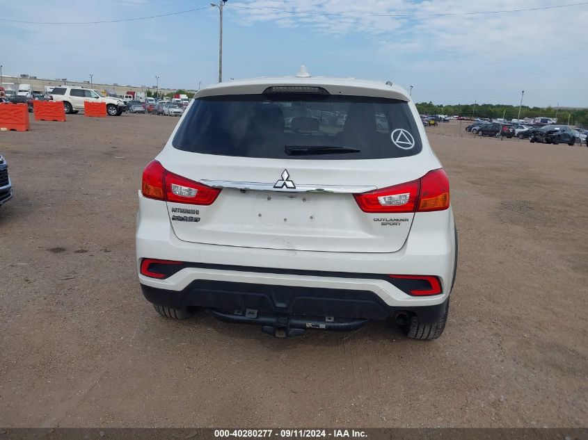 2019 Mitsubishi Outlander Sport 2.0 Es/2.0 Le/2.0 Se/2.0 Sp VIN: JA4AR3AU7KU010558 Lot: 40280277