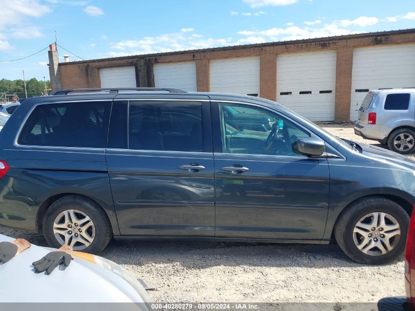 2006 Honda Odyssey Ex-L VIN: 5FNRL38746B459558 Lot: 40280279