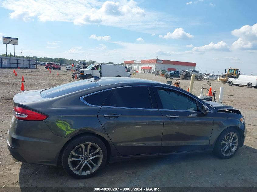 2019 FORD FUSION SEL - 3FA6P0CD7KR159644