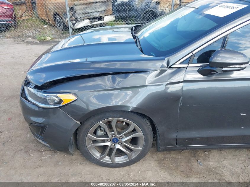 2019 FORD FUSION SEL - 3FA6P0CD7KR159644