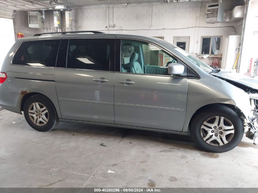 2007 Honda Odyssey Ex-L VIN: 5FNRL38707B103738 Lot: 40280296