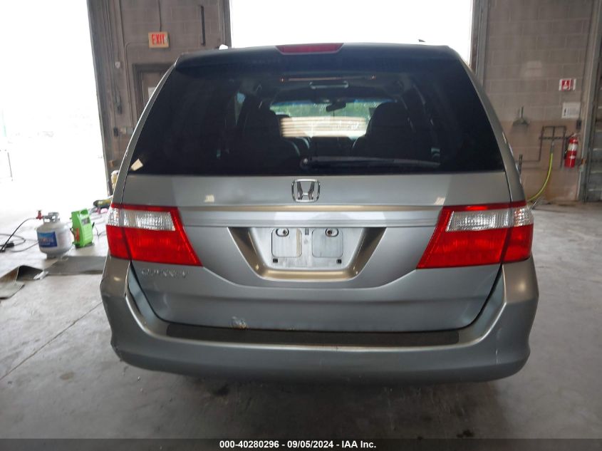 2007 Honda Odyssey Ex-L VIN: 5FNRL38707B103738 Lot: 40280296