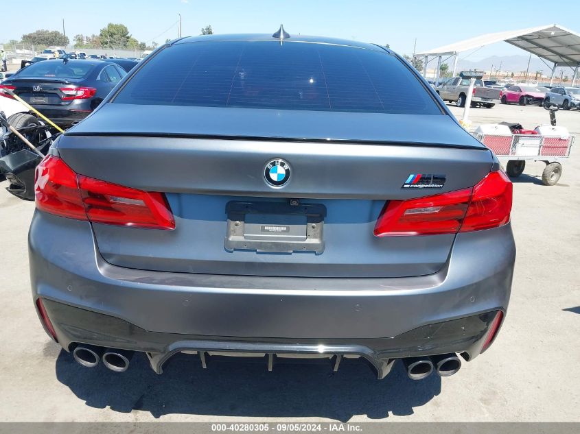 2020 BMW M5 Competition VIN: WBSJF0C0XLCE53426 Lot: 40280305