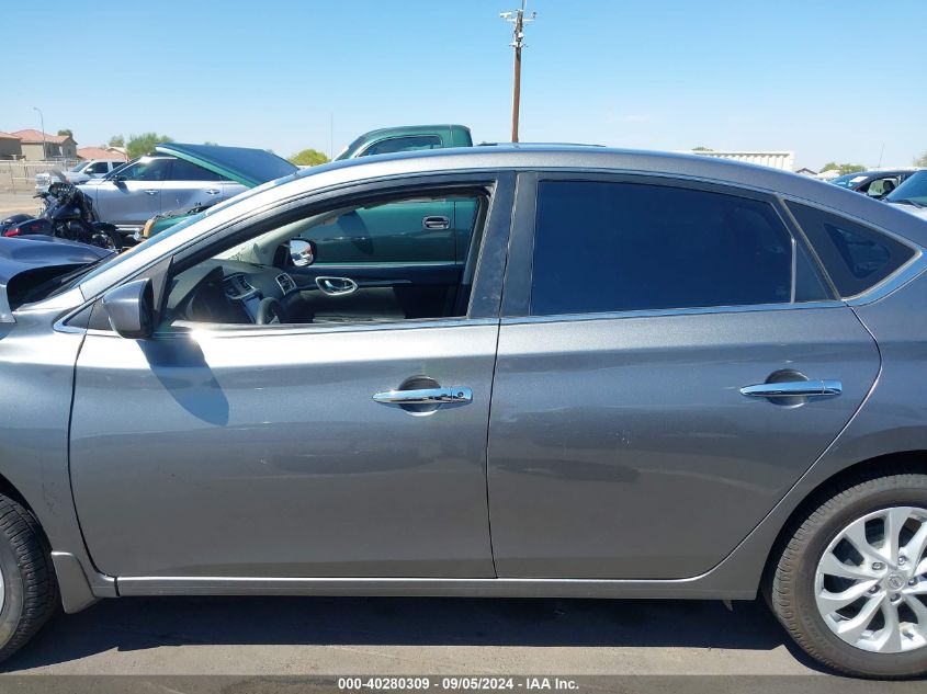 2019 Nissan Sentra S/Sv/Sr/Sl VIN: 3N1AB7AP5KY204243 Lot: 40280309