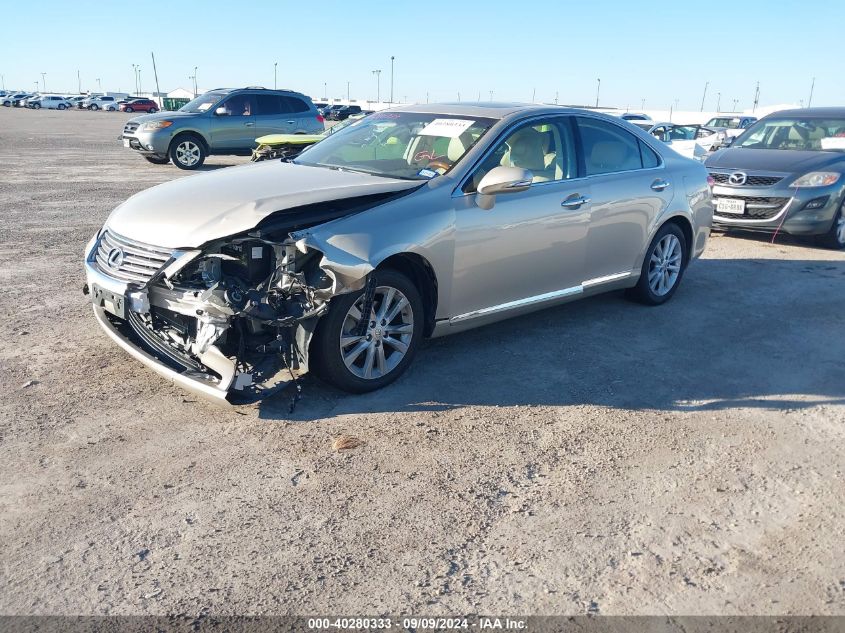 2012 Lexus Es 350 VIN: JTHBK1EG6C2480566 Lot: 40280333