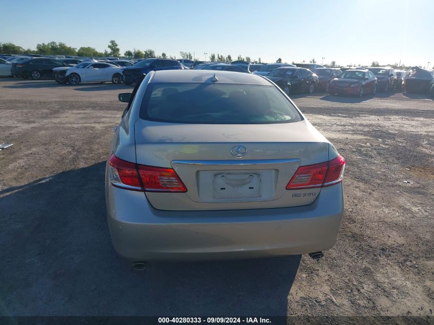 2012 Lexus Es 350 VIN: JTHBK1EG6C2480566 Lot: 40280333