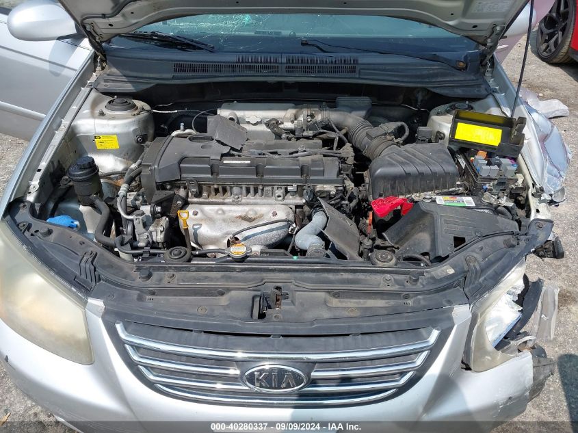 KNAFE221395627205 2009 Kia Spectra Lx