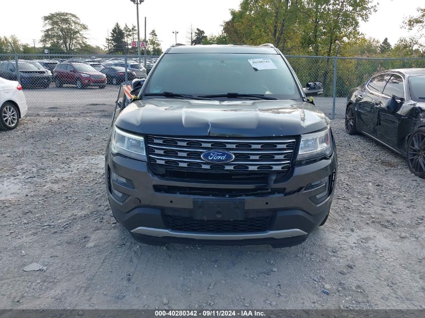 2017 Ford Explorer Xlt VIN: 1FM5K8D8XHGA02092 Lot: 40280342