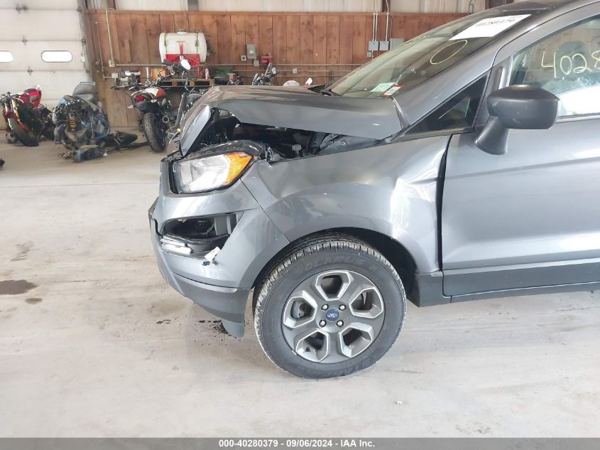 2021 Ford Ecosport S VIN: MAJ6S3FL1MC426006 Lot: 40280379