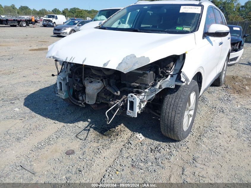 2017 Kia Sorento 3.3L Lx VIN: 5XYPGDA56HG335068 Lot: 40280384