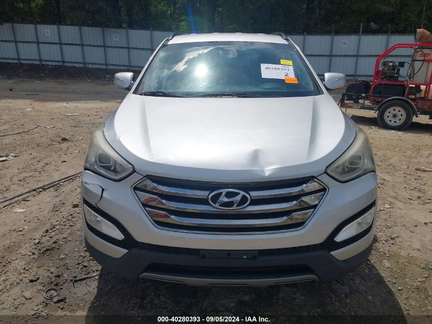 2013 Hyundai Santa Fe Sport VIN: 5XYZU3LB9DG026073 Lot: 40280393