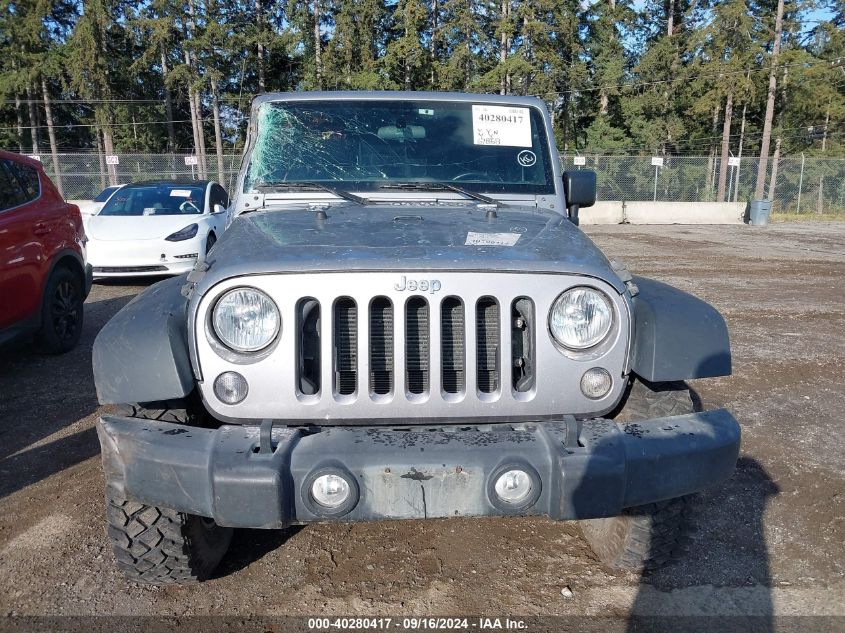 2017 Jeep Wrangler Unlimited Sport 4X4 VIN: 1C4BJWDGXHL607162 Lot: 40280417