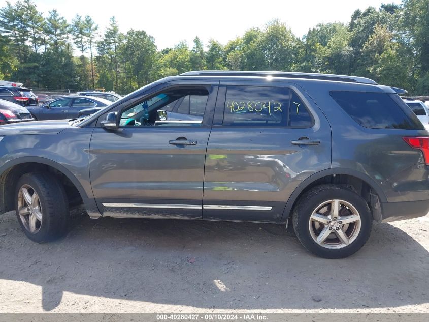 2016 Ford Explorer Xlt VIN: 1FM5K8D89GGD08182 Lot: 40280427