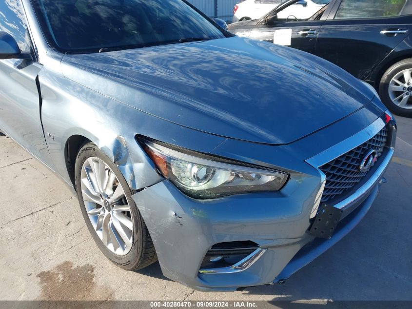 2020 Infiniti Q50 Luxe VIN: JN1EV7AP3LM207834 Lot: 40280470