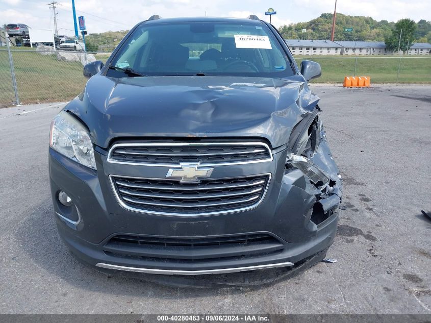 2016 Chevrolet Trax Ltz VIN: 3GNCJMSB2GL205520 Lot: 40280483