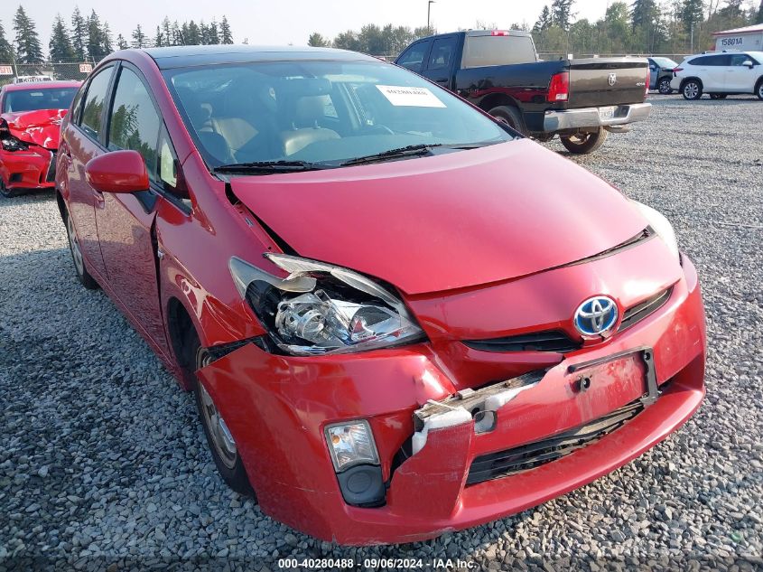 2010 Toyota Prius Iv VIN: JTDKN3DU2A0222825 Lot: 40280488