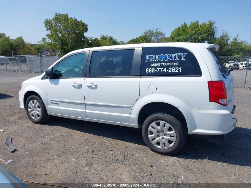 2017 Dodge Grand Caravan Se VIN: 2C4RDGBG5HR781193 Lot: 40280510