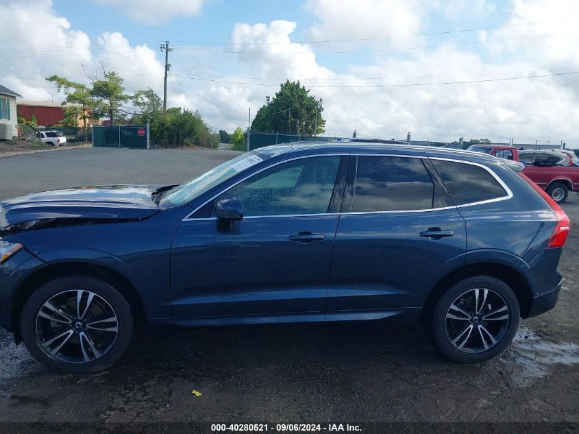 2021 Volvo Xc60 T5 Momentum VIN: YV4102RK6M1876766 Lot: 40280521