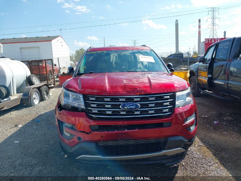 2016 Ford Explorer Xlt VIN: 1FM5K8D88GGC51182 Lot: 40280564