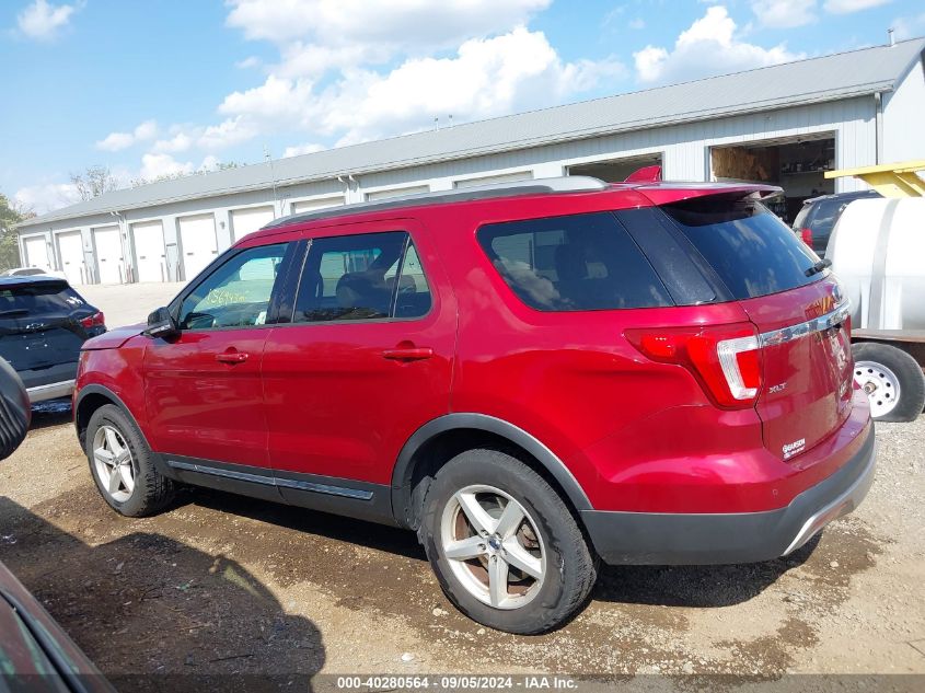 2016 Ford Explorer Xlt VIN: 1FM5K8D88GGC51182 Lot: 40280564