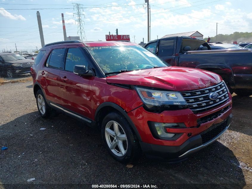 1FM5K8D88GGC51182 2016 FORD EXPLORER - Image 1