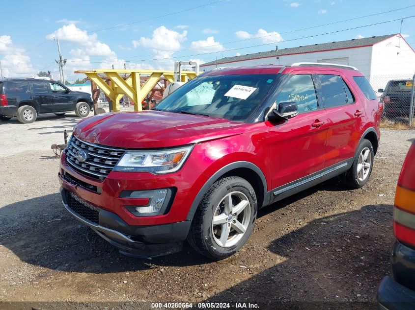 1FM5K8D88GGC51182 2016 FORD EXPLORER - Image 2