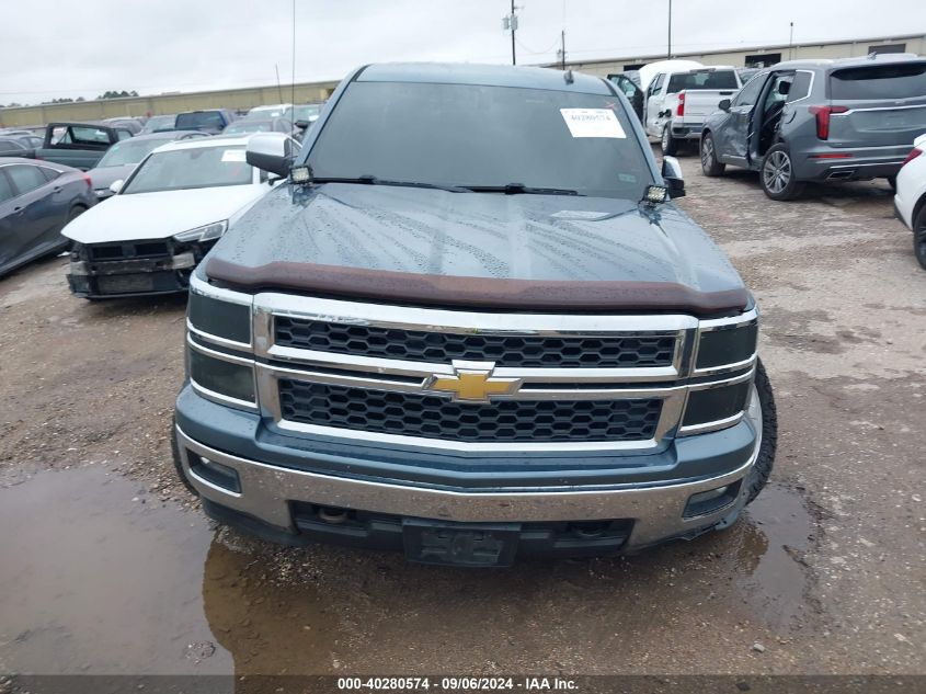 2014 Chevrolet Silverado 1500 1Lt VIN: 3GCUKREC7EG119296 Lot: 40280574