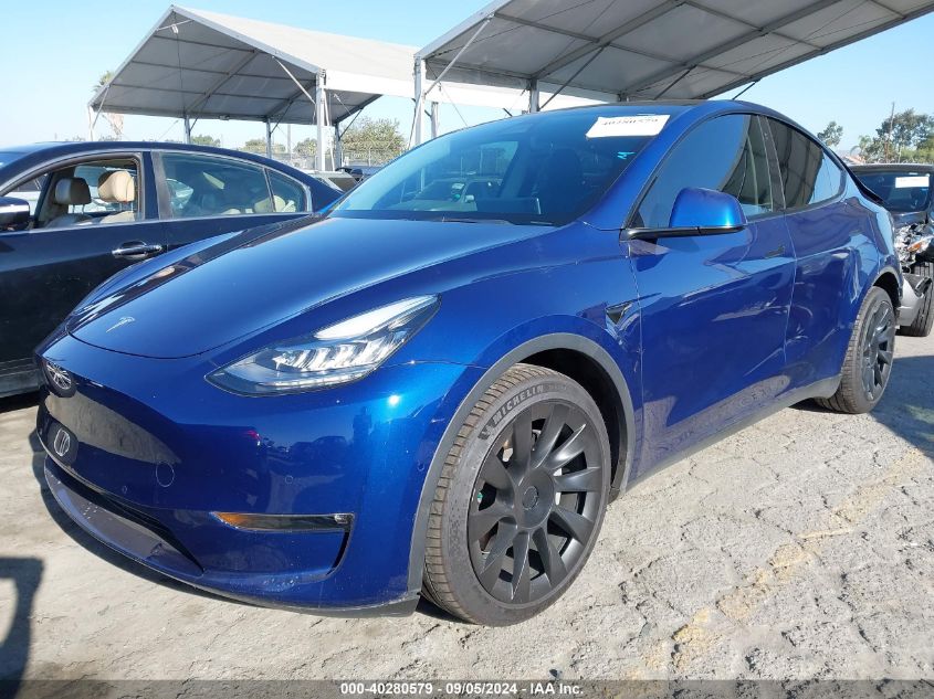 5YJYGDEE8MF207169 2021 TESLA MODEL Y - Image 2