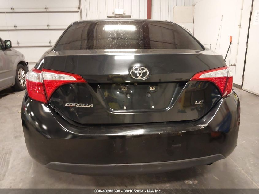 2014 Toyota Corolla Le VIN: 5YFBURHE4EP022579 Lot: 40280590