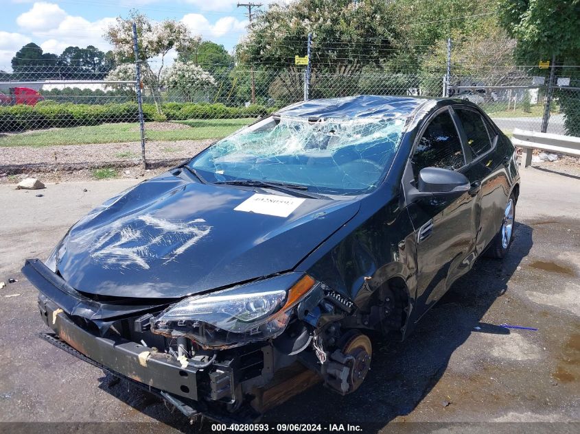 2017 Toyota Corolla Le VIN: 5YFBURHE7HP701623 Lot: 40280593